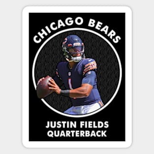 JUSTIN FIELDS - QB - CHICAGO BEARS Magnet